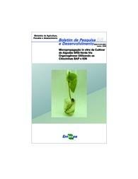 Thumbnail de Micropropagação in vitro da cultivar de algodão BRS-verde via organogênese utilizando as citocininas BAP e KIN.
