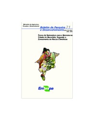 Thumbnail de Época de semeadura para a mamona no Estado do Maranhão, segundo o zoneamento de riscos climáticos.
