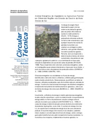 Thumbnail de Análise energética do algodoeiro na agricultura familiar em diferentes regiões nos estados do Ceará e do Mato Grosso do Sul.