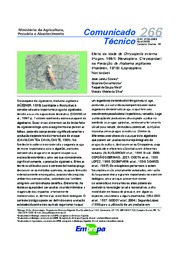 Thumbnail de Efeito da idade de Chrysoperla externa (Hagen, 1861) (Neuroptera: Chrysopidae) na predação de Alabama argillacea (Hüebner, 1818) (Lepidoptera: Noctuidae).