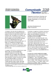 Thumbnail de Zoneamento de riscos climáticos da cultura da mamoneira no Estado de Sergipe, referente ao ano-safra de 2007-2008.