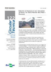 Thumbnail de Estimativa da respiração de uma comunidade de plantas, via valores primários (área foliar e fitomassa).