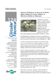 Thumbnail de Aspectos fisiológicos de sementes de pinhão manso oriundas de frutos colhidos em diferentes estádios de maturação.