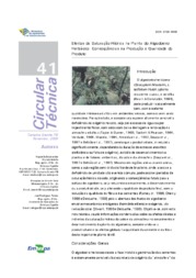 Thumbnail de Efeitos da saturação hídrica na planta do algodoeiro herbáceo: consequências na produção e qualidade do produto.