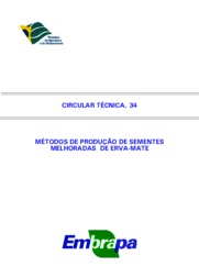 Thumbnail de Métodos de produção de sementes melhoradas de erva-mate.