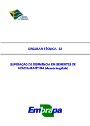 Thumbnail de Superação de dormência em sementes de Acácia-marítima (Acacia longifolia).