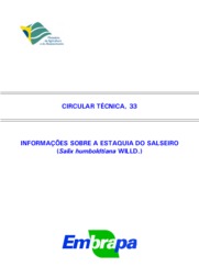 Thumbnail de Informações sobre a estaquia do salseiro (Salix humboldtiana Willd.).