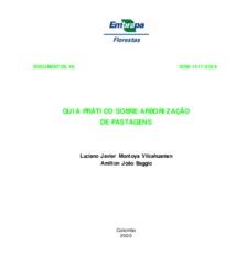 Thumbnail de Guia prático sobre arborização de pastagens.