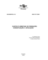 Thumbnail de Custos florestais de produção: conceituação e aplicação.