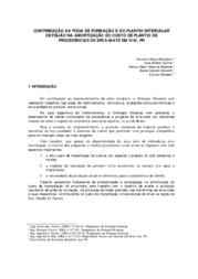 Thumbnail de Contribuição da poda de formação e do plantio intercalar de feijão na amortização do custo de plantio de procedências de erva-mate em Ivaí, PR.