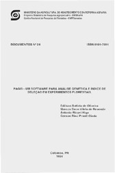 Thumbnail de PAGIS - um software para análise genética e índice de seleção em experimentos florestais.