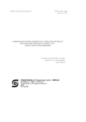 Thumbnail de Comparação entre essências florestais nativas e exóticas em Quedas do Iguaçu, PR - resultados preliminares.