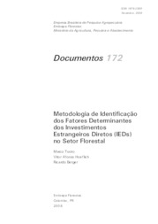 Thumbnail de Metodologia de identificação dos fatores determinantes dos investimentos estrangeiros diretos (IEDs) no setor florestal : um estudo de caso.