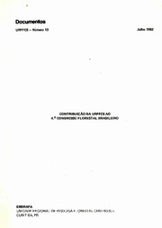 Thumbnail de Contribuição da URPFCS ao 4. Congresso Florestal Brasileiro.
