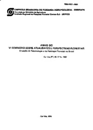 Thumbnail de Situação da entomologia e da patologia florestal no Brasil: anais.