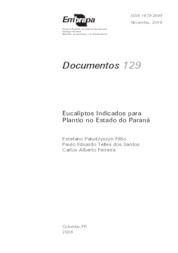 Thumbnail de Eucaliptos indicados para plantio no Estado do Paraná.