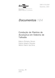 Thumbnail de Condução de plantios de Eucalyptus em sistema de talhadia.