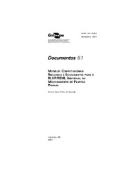 Thumbnail de Modelos computacionais reduzidos e equivalentes para o BLUP/REML individual no melhoramento de plantas perenes.