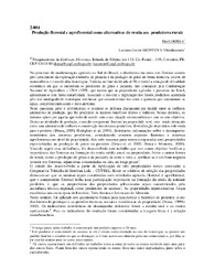Thumbnail de Produção florestal e agroflorestal como alternativas de renda aos produtores rurais.