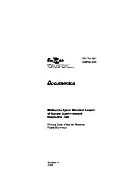 Thumbnail de Multivariate spatial statistical analysis of multiple experiments and longitudinal data.