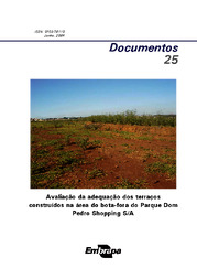 Thumbnail de Avaliação da adequação dos terraços construídos na área do bota-fora do Parque Dom Pedro Shopping S/A.