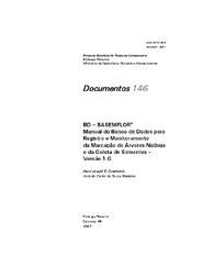Thumbnail de BD - BASEMFLOR manual do banco de dados para registro e monitoramento da marcação de árvores nativas e da coleta de sementes - versão 1.0.