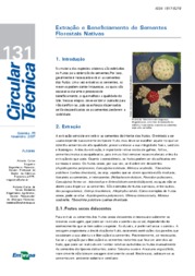 Thumbnail de Extração e beneficiamento de sementes florestais nativas.