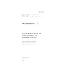 Thumbnail de Educação ambiental na trilha ecológica da Embrapa Florestas.