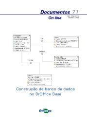Thumbnail de Construção de banco de dados no BrOffice Base.