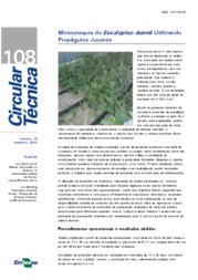 Thumbnail de Miniestaquia de Eucalyptus dunnii utilizando propágulos juvenis.