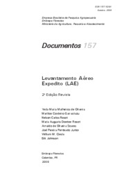 Thumbnail de Levantamento Aéreo Expedito (LAE).