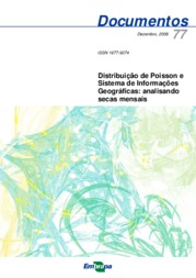 Thumbnail de Distribuição de Poisson e sistema de informações geográficas: analisando secas mensais.