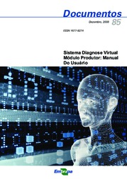 Thumbnail de Sistema Diagnose Virtual: módulo produtor: manual do usuário.