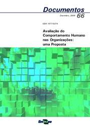 Thumbnail de Avaliação do comportamento humano nas organizações: uma proposta.