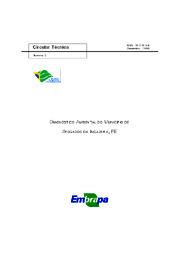 Thumbnail de Diagnóstico ambiental do Município de Afogados da Ingazeira, PE.