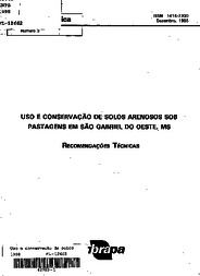 Thumbnail de Uso e conservação de solos arenosos sob pastagens em São Gabriel do Oeste, MS: recomendações técnicas.