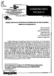 Thumbnail de Estudo comparativo de métodos de determinação do teor de matéria orgânica em Organossolos.