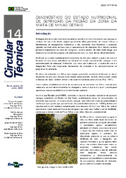 Thumbnail de Diagnóstico do estado nutricional de seringais da região da Zona da Mata de Minas Gerais.