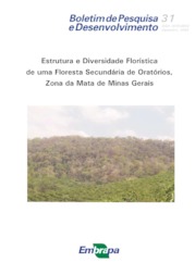 Thumbnail de Estrutura e diversidade florística de uma floresta secundária de Oratórios, Zona da Mata de Minas Gerais.