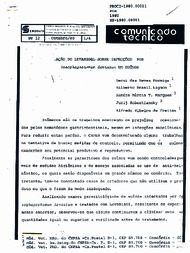 Thumbnail de Ação do levamisol sobre infecções pró Oesophagostomum dentatum em suínos.