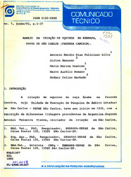 Thumbnail de Manejo da criação de eqüinos na EMBRAPA, UEPAE da São Carlos (Fazenda Canchim).