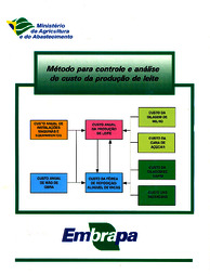 Thumbnail de Método para controle e análise de custo da produção de leite.