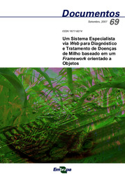 Thumbnail de Um sistema especialista via web para diagnóstico e tratamento de doenças de milho baseado em um framework orientados a objetos.