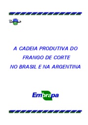 Thumbnail de A cadeia produtiva do frango de corte no Brasil e na Argentina.