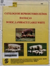 Thumbnail de Catálogo de reprodutores suínos das raças Duroc, Landrace e Large white.