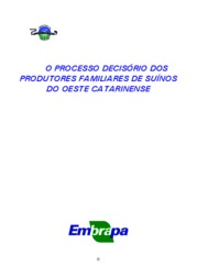 Thumbnail de O processo decisório dos produtores familiares de suínos do Oeste Catarinense.