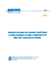 Thumbnail de Descrição de um modelo para avaliação e quantificação de lesões pulmonares de suínos e formulação de um índice para classificação de rebanhos.