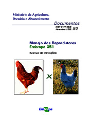 Thumbnail de Manejo dos reprodutores: Embrapa 051.