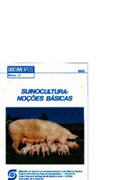 Thumbnail de Suinocultura: noções básicas.