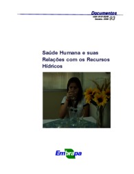 Thumbnail de Saúde humana e suas relações com os recursos hídricos.